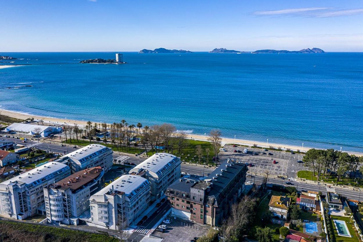 Samil Apartment, Primera Linea De Playa Con Wifi Y Garaje วิโก ภายนอก รูปภาพ