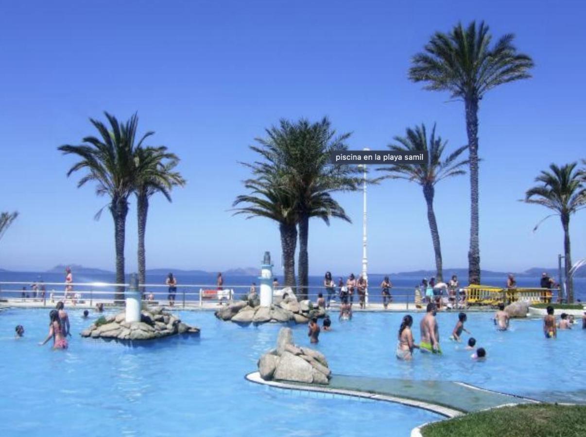 Samil Apartment, Primera Linea De Playa Con Wifi Y Garaje วิโก ภายนอก รูปภาพ