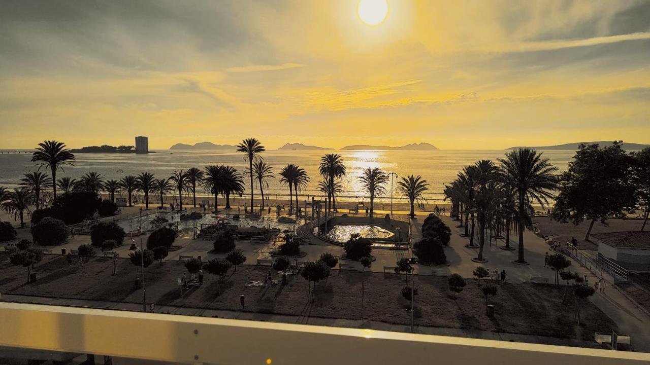 Samil Apartment, Primera Linea De Playa Con Wifi Y Garaje วิโก ภายนอก รูปภาพ